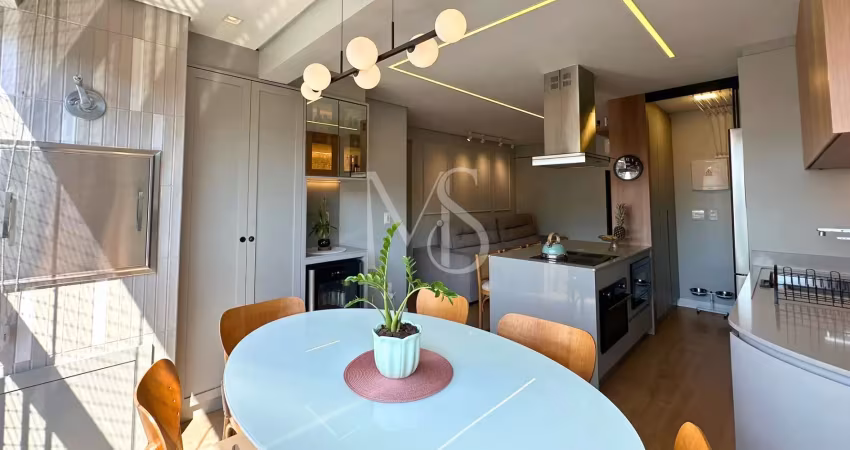 Apartamento mobiliado com 1 suíte + 2 dormitórios no costa e silva