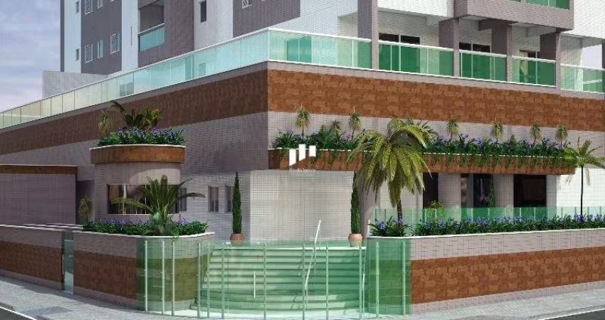 Imperdível oportunidade: Apartamento à venda na Aviação, Praia Grande-SP, com 2 quartos, 1 suíte, 1 sala, 2 banheiros e 1 vaga de garagem!