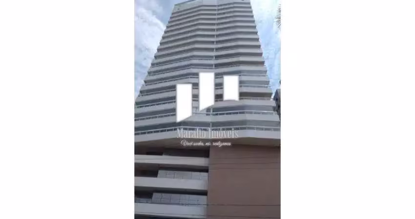 Apartamento de alto padrão pé na areia e excelente vista para mar aviação praia grande s/p.