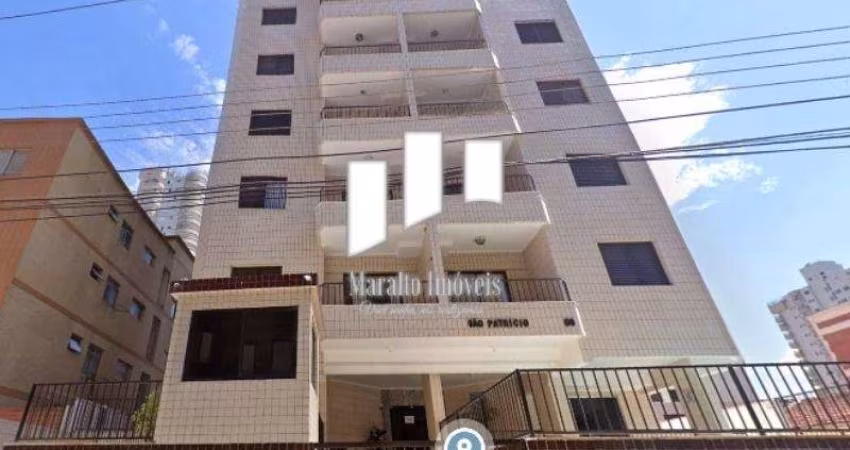 Linda cobertura com vista lateral para o mar na Tupi em Praia Grande SP.