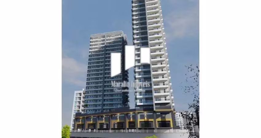 Apartamentos novos frente a praia com vista definitiva em praia grande sp.
