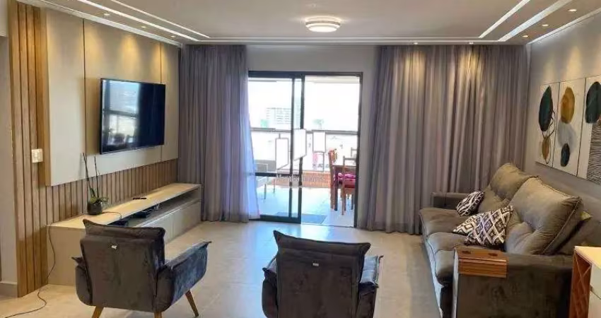 Apartamento 3 suítes na guilhermina em praia grande.