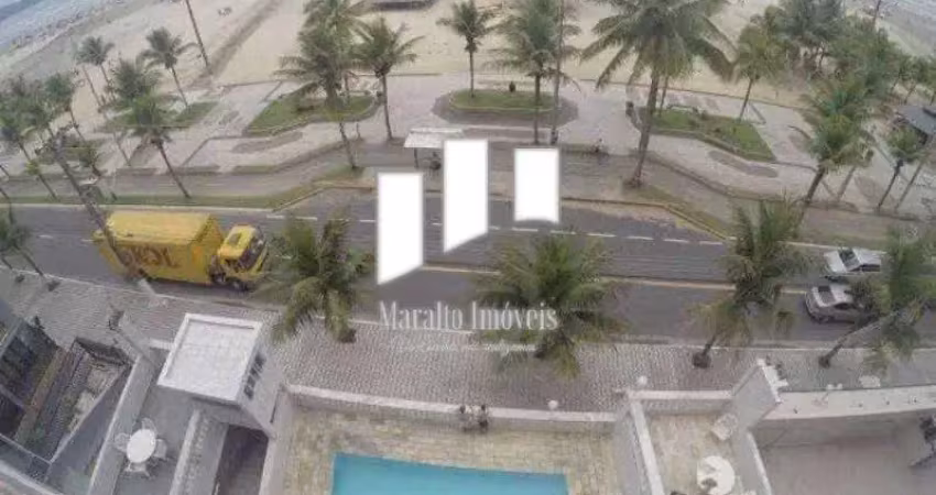 Apartamento de 2 dormitórios de frente para a praia em praia grande sp.