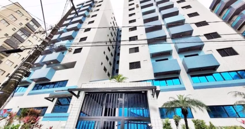 Apartamento à venda em Praia Grande-SP, bairro Aviação - 1 quarto, 1 sala, 1 banheiro, 1 vaga de garagem - 48,74 m².