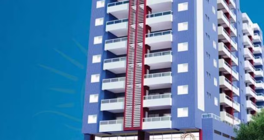 Apartamento à venda na Guilhermina, Praia Grande-SP: 2 quartos, 1 suíte, 1 sala, 2 banheiros, 1 vaga, 66,40m². Venha conferir!