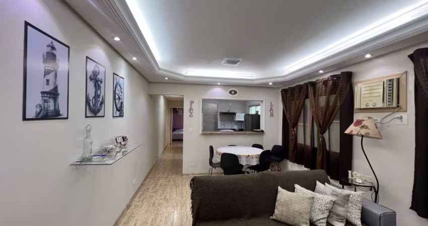 Apartamento à venda na Guilhermina, Praia Grande-SP: 1 quarto, 1 sala, 1 banheiro, 1 vaga, 54m². Invista já!