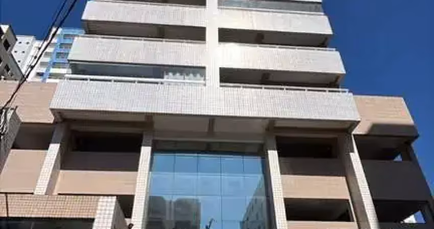 Apartamento com 1 dormitório e sacada com vista livre em praia grande sp
