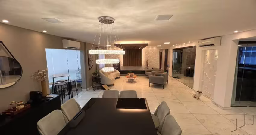 Cobertura de luxo à venda em praia grande-sp, canto do forte: 3 quartos, 3 suítes, 2 salas, 5 banheiros, 3 vagas, 257m².