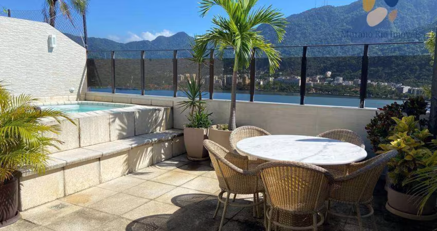 Cobertura com 4 dormitórios à venda, 280 m² por R$ 8.400.000,00 - Lagoa - Rio de Janeiro/RJ