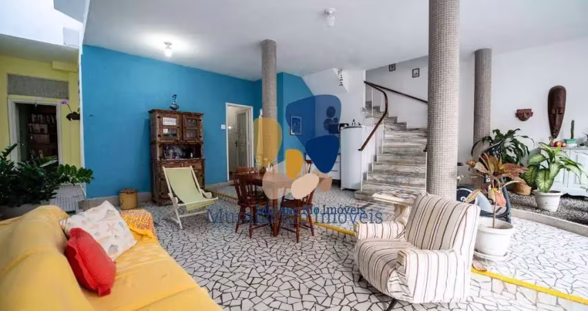 Casa de vila com 4 quartos, 2 suites,  à venda, 250 m² por r$ 2.300.000 - botafogo - rio de janeiro/rj