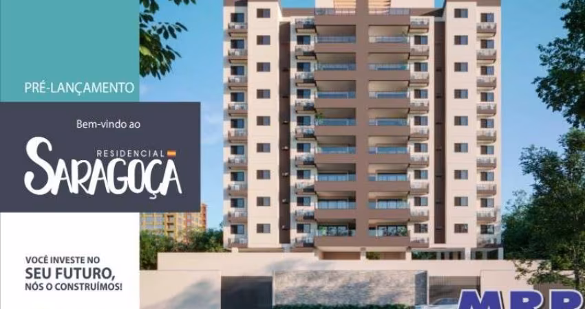 Residencial Saragoça. Lançamento em Caraguatatuba. Apartamentos de 3 dormitórios.
