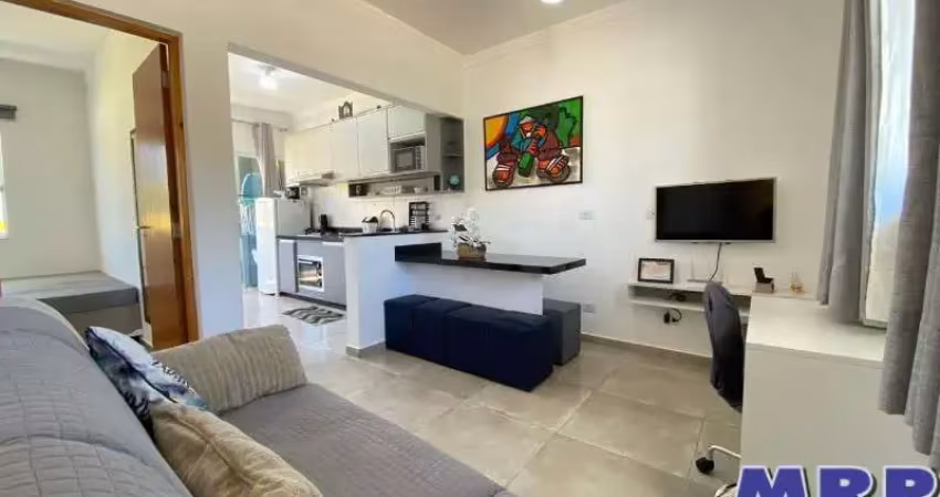 Apartamento novo em ubatuba, 2 dormitórios , com escritura, mobiliado, próximo a praia da maranduba.