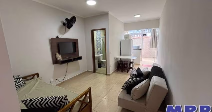 Aluguel de apartamento na Praia do Sape em Ubatuba-SP: 1 quarto, sala, banheiro, garagem e 31m² de área!