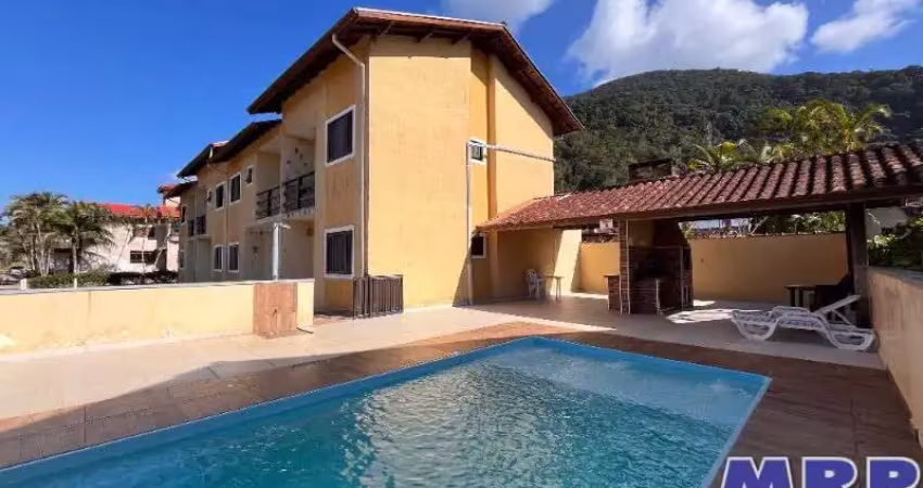 Apartamento com 2 quartos à venda, praia da lagoinha, ubatuba. condomínio com piscina.