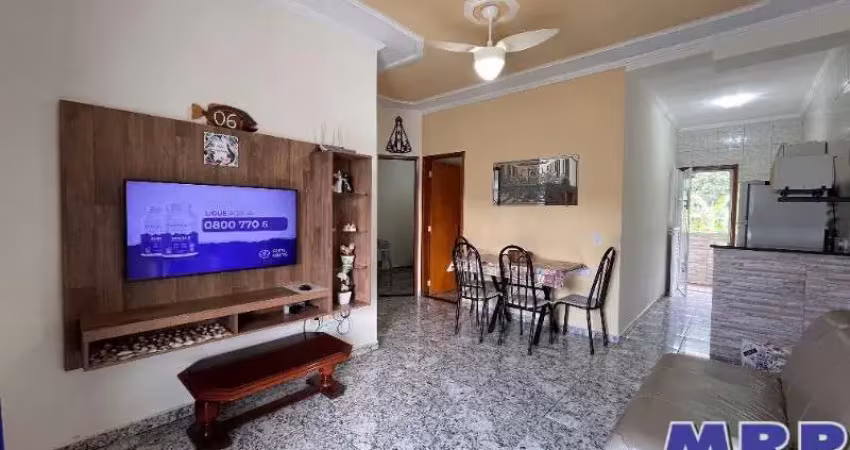 Apartamento na praia da maranduba em ubatuba. 2 quartos. com churrasqueira privativa.