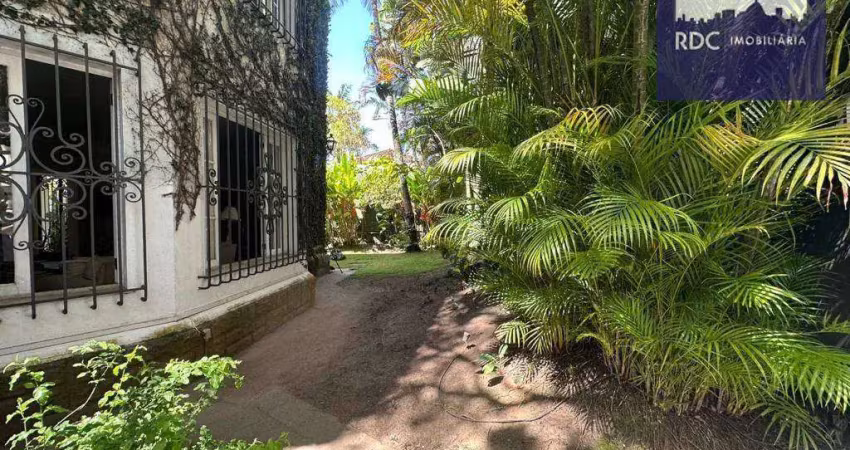 Casa com 4 dormitórios à venda, 537 m² por r$ 15.000.000,00 - leblon - rio de janeiro/rj