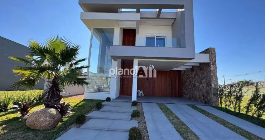 Casa em condomínio terras alpha à venda, com 203,77m², 3 quartos 3 suítes - são vicente - gravataí / rs por r$ 1.691.500,00