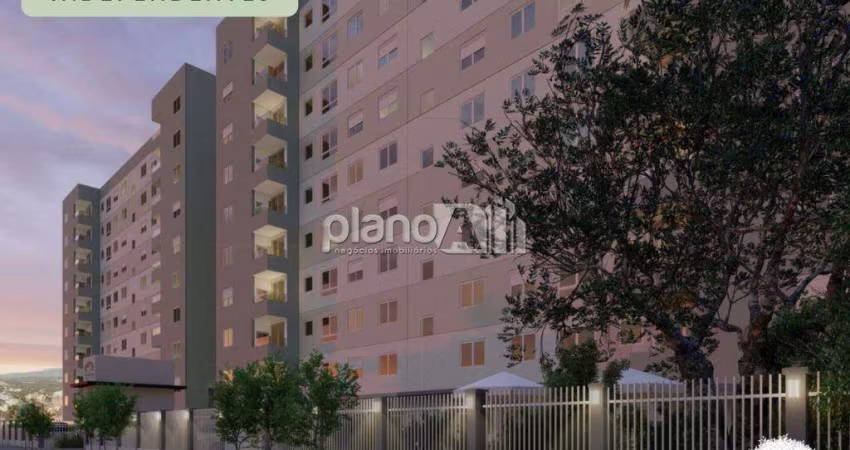 Apartamento Solar da Figueira à venda, com 59,29m², 2 quartos - Passo das Pedras - Gravataí / RS por R$ 298.509,57