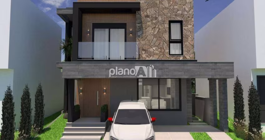 Casa em Condomínio Mirá à venda, com 174m², 3 quartos 1 suíte - Santa Cruz - Gravataí / RS por R$ 1.250.000,00
