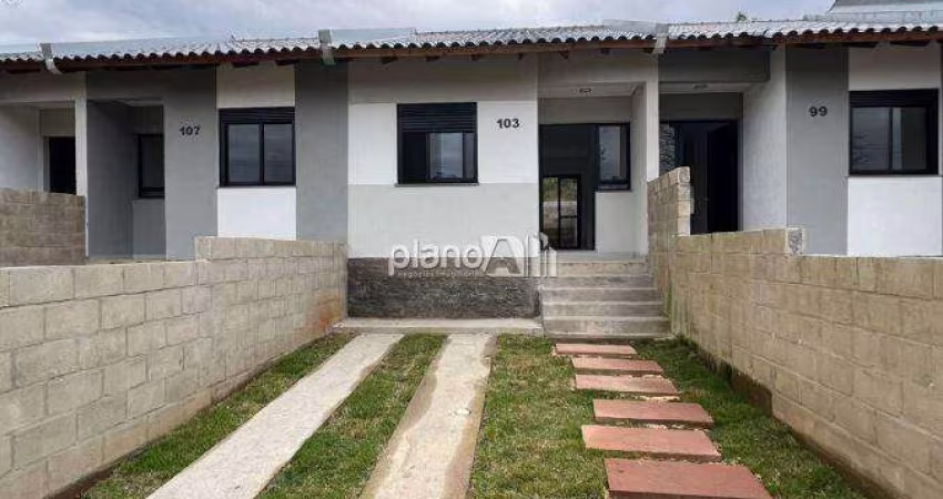 Casa à venda, com 44,01m², 2 quartos - Nossa Chácara - Gravataí / RS por R$ 215.000,00