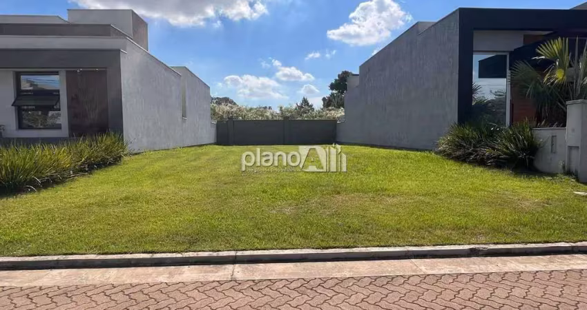 Terreno em condomínio terras alpha à venda, com 261,15m², - são vicente - gravataí / rs por r$ 369.000,00