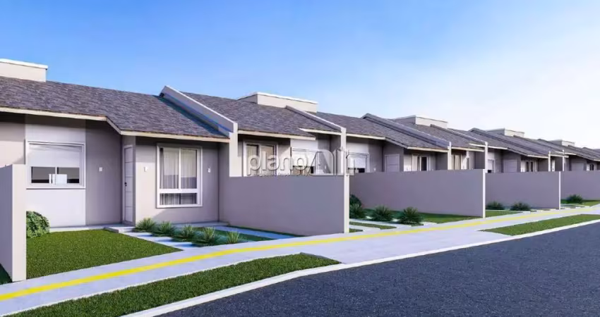 Casa à venda, com 48,51m², 2 quartos - sítio sobrado - gravataí / rs por r$ 251.680,00