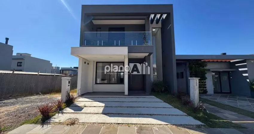 Casa em condomínio central square à venda, com 129,09m², 3 quartos 1 suíte - centro - gravataí / rs por r$ 850.000,00