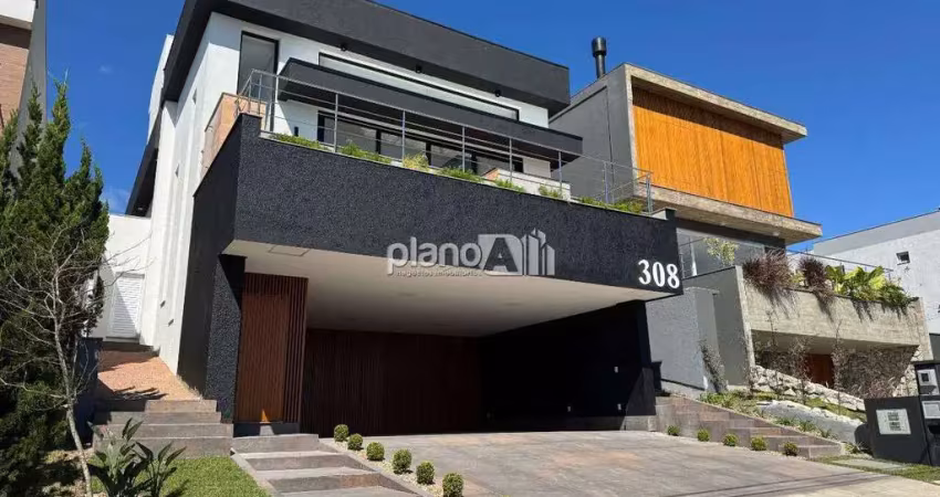Casa em condomínio alphaville gravataí à venda, com 222m², 3 quartos 3 suítes - são vicente - gravataí / rs por r$ 2.390.000,00