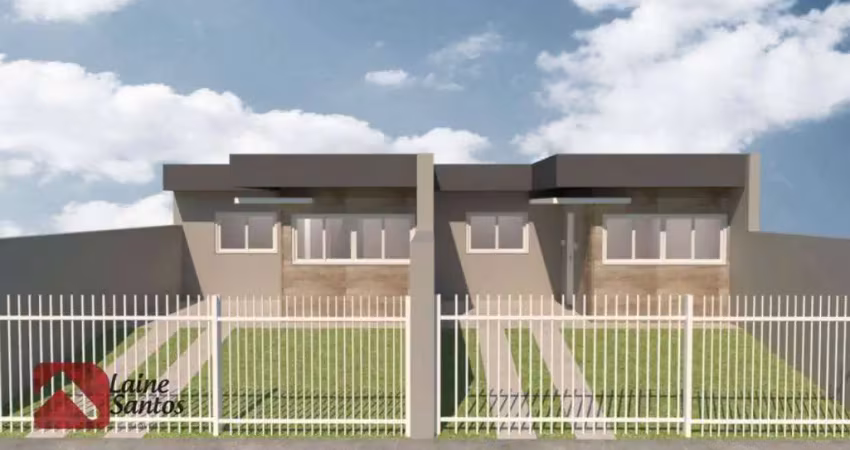 Casa com 3 dormitórios à venda, 65 m² por r$ 380.000 - loteamento itaboa - campo largo/pr