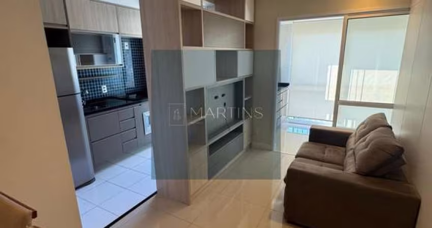 Flat mobiliado em Vila Arens I, Jundiaí: 48m², 1 dormitório, 1 suíte, 1 banheiro. Locação por R$3000. Conforto e praticidade!