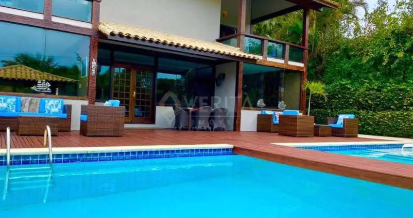 Maravilhosa mansão no condomínio atlântico, com 11 suítes, hidromassagem, sauna e uma excelente var