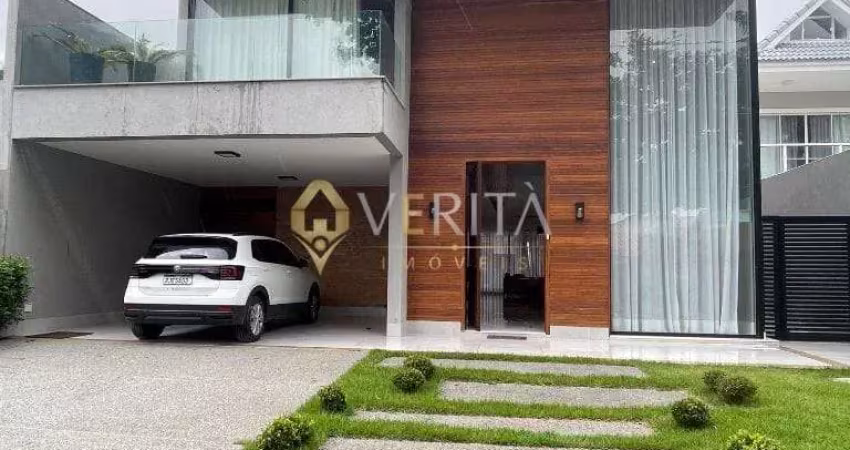 Casa contemporânea com 4 suítes independentes - rio mar