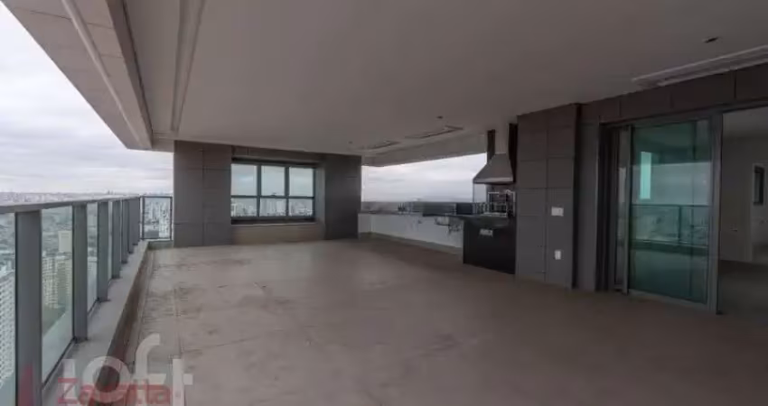Cobertura à venda com  374m² no bairro do tatuapé, 3 suítes e 5 vagas
