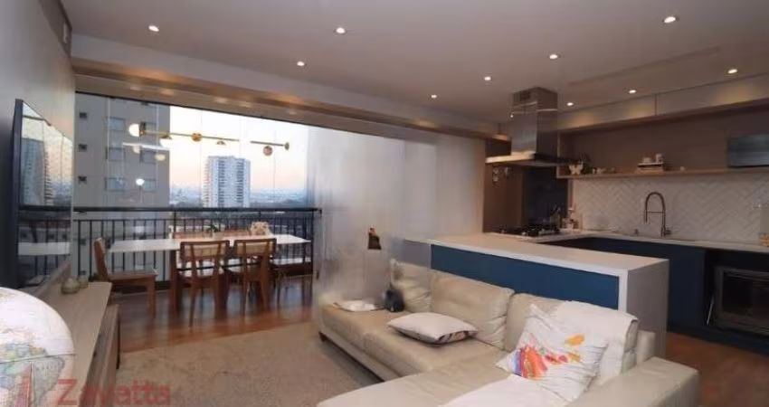 Imperdível oportunidade: Apartamento à venda no Tatuapé, São Paulo-SP! 3 quartos, 1 suíte, 2 salas, 2 banheiros, 2 vagas e 106m².