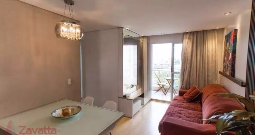Venda de apartamento com 3 quartos e suíte na Vila Guilherme, São Paulo: 68m², 2 salas, 2 banheiros, garagem.