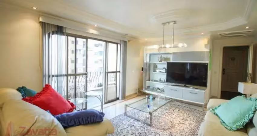Apartamento de luxo à venda em são paulo - jardim anália franco: 3 quartos, 1 suíte, 2 salas, 4 banheiros, 2 vagas de garagem, 130m².