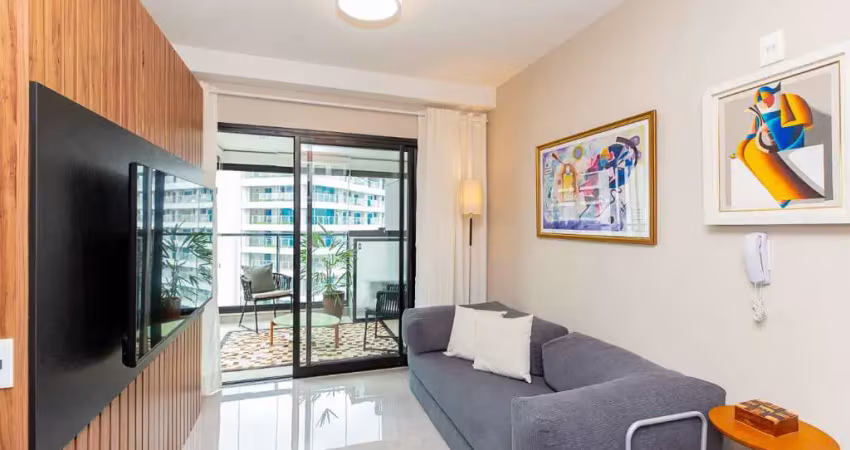Apartamento com 1 quarto à venda na Avenida Açocê, 50, Moema, São Paulo