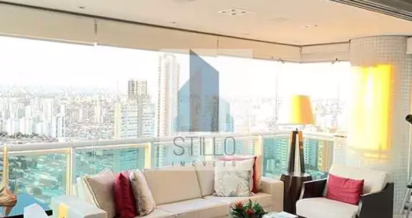 Apartamento alto padrão 335m² anália franco com 4 suítes e 4 vagas