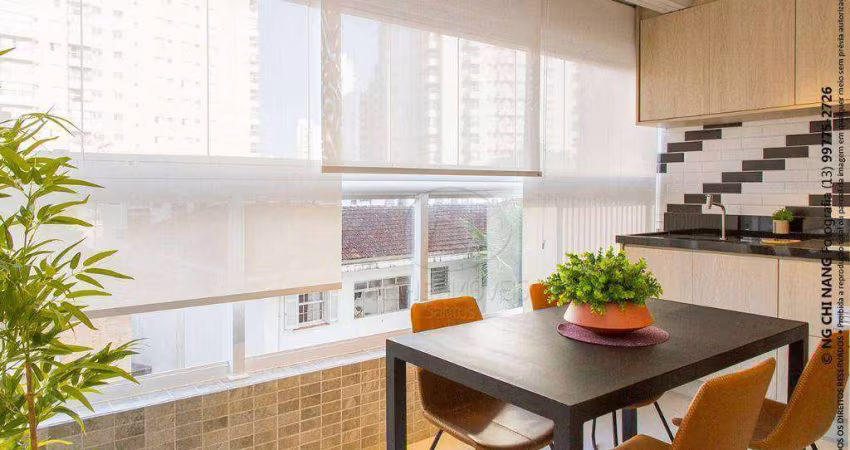Apartamento à venda no Boqueirão em Santos