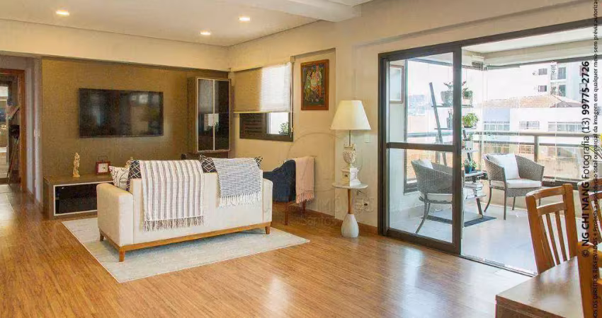 Apartamento com 3 quartos à venda no Ponta da Praia, Santos 
