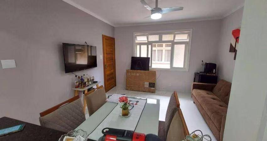 Apartamento com 2 quartos à venda, 74 m² por R$ 480.000 - Pompéia - Santos/SP