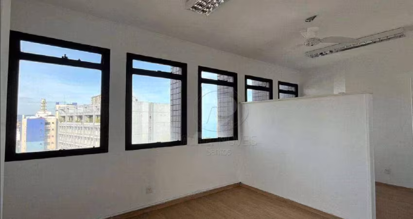 Sala comercial à venda na Vila Mathias em Santos