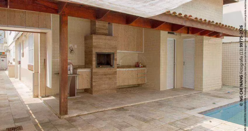 Casa com 3 dormitórios à venda, 154 m² por r$ 1.370.000,00 - ponta da praia - santos/sp