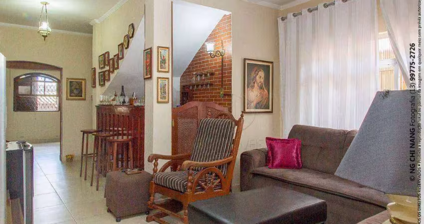 Casa com 3 quartos à venda no Marapé, Santos 