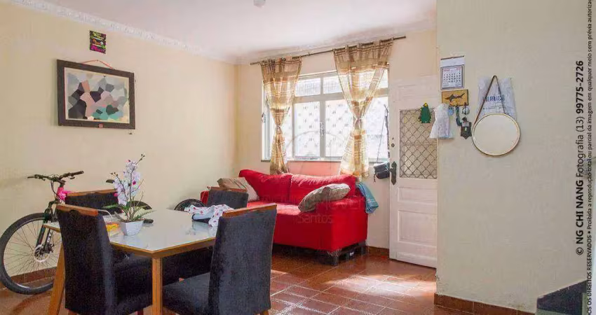 Casa com 2 quartos à venda na Vila Mathias, Santos 