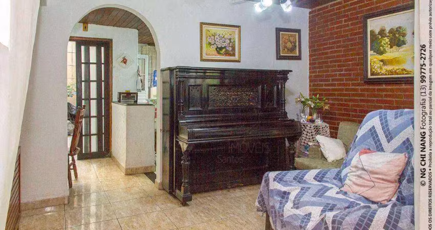 Casa com 2 quartos à venda no Campo Grande, Santos 