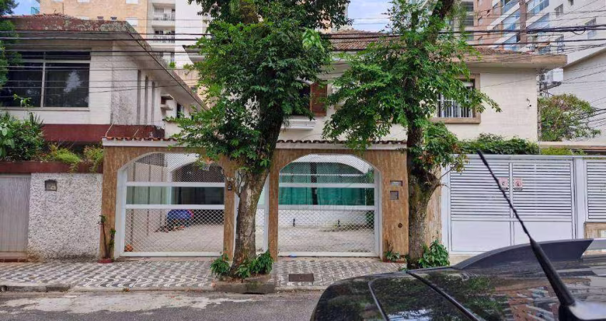 Casa com 3 dormitórios à venda, Ponta da Praia - Santos/SP