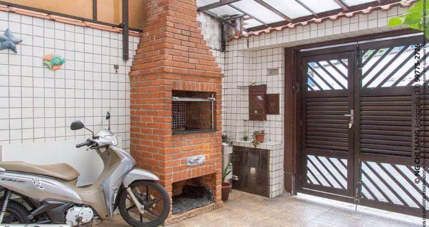 Casa com 2 quartos à venda no Macuco, Santos 