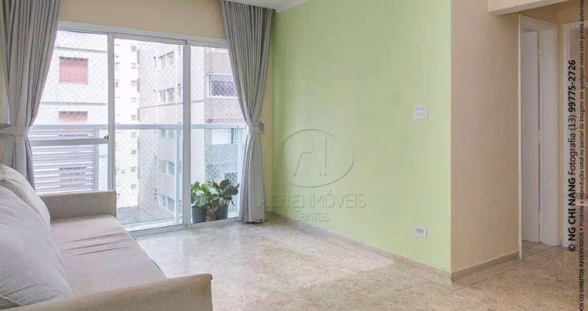 Apartamento com 2 quartos à venda no Ponta da Praia, Santos 