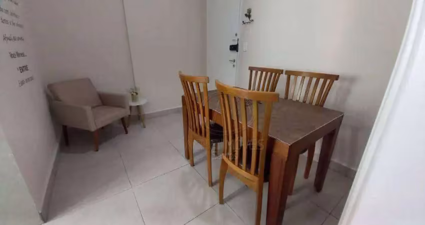 Apartamento com 1 dormitório para alugar - José Menino - Santos/SP